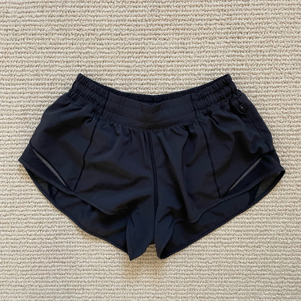 Hottie Hot Black Lululemon Shorts